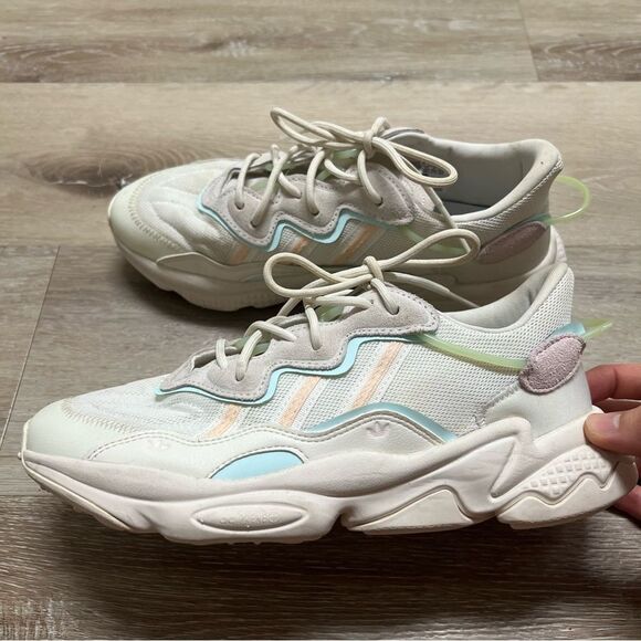 Adidas Ozweego Bliss Orange Almost Blue Women's GW6803 Size 10